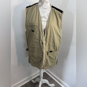 Weekender Traveler Adventure Series Khaki Travel Fishing Photography Vest L